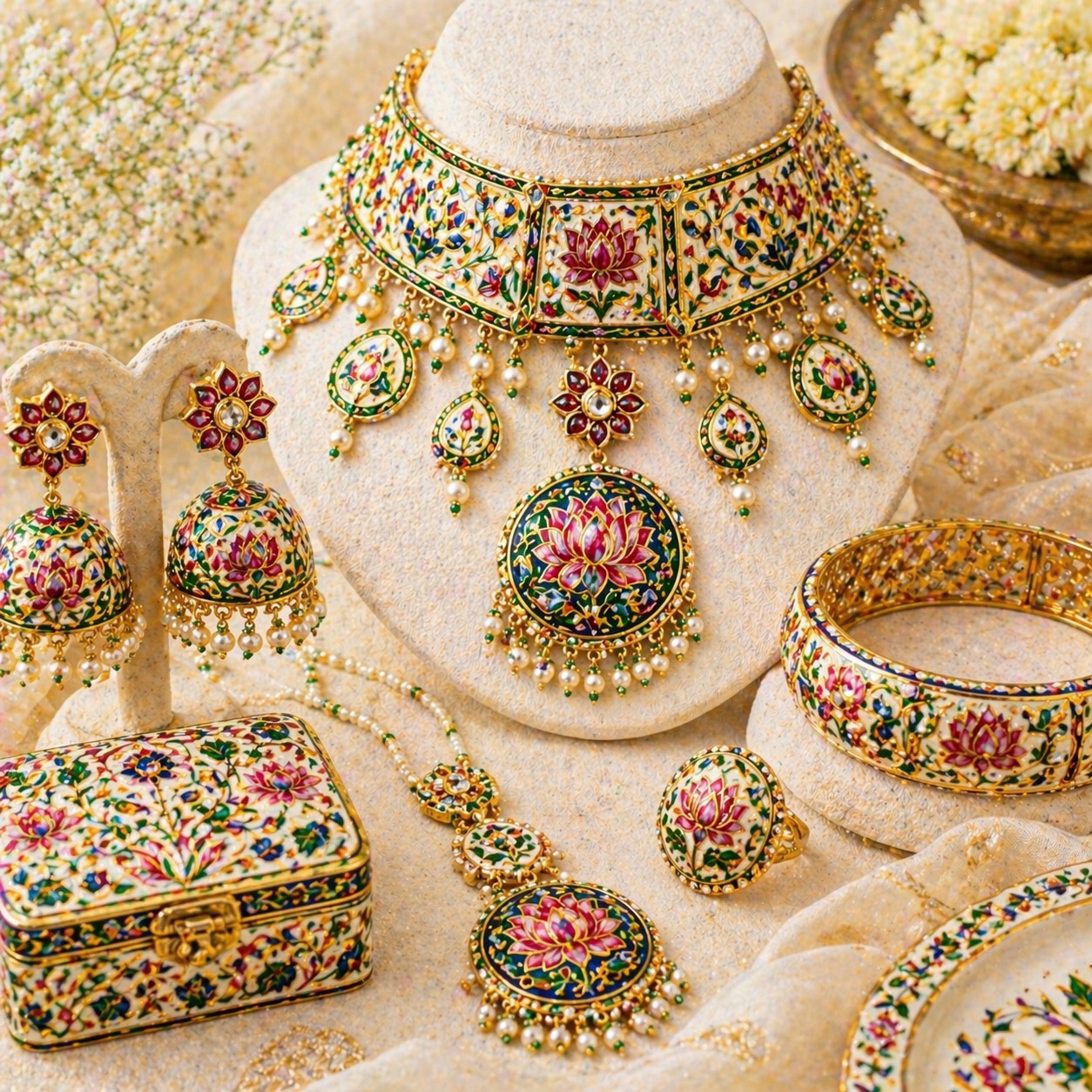Meenakari Art